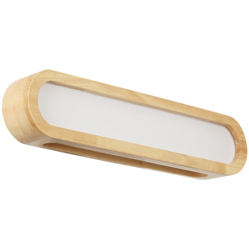 Lisslune | Rectangular Flush Wall Light Simplicity LED Wall Mounted Light with Acrylic Diffuser for Hallway