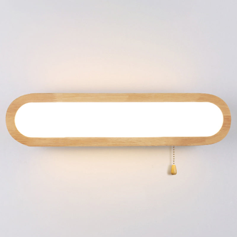 Lisslune | Rectangular Flush Wall Light Simplicity LED Wall Mounted Light with Acrylic Diffuser for Hallway