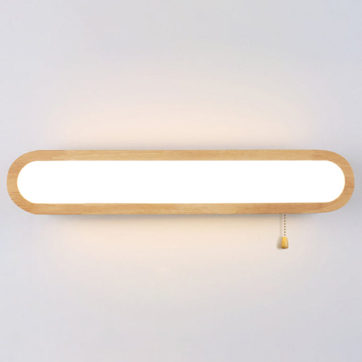 Lisslune | Rectangular Flush Wall Light Simplicity LED Wall Mounted Light with Acrylic Diffuser for Hallway