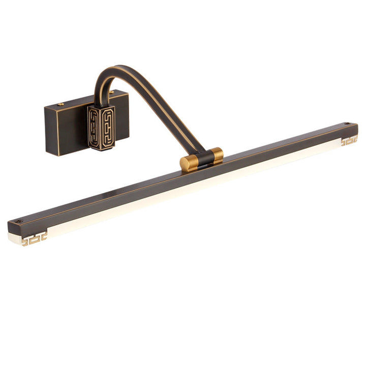 Lisslune | Adjustable linear LED mirror light traditional acrylic wall lamp lighting for the bathroom