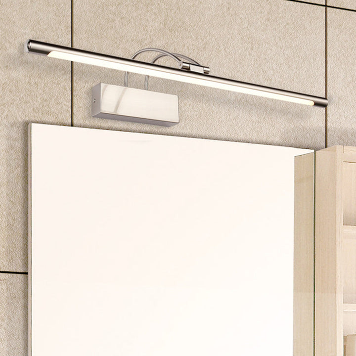 Lisslune | Metallic Tubes Rotatable Makeup Vanity Wall Light Simple Style LED Wall Mount Lighting for Bathroom