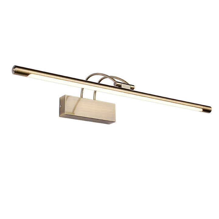Lisslune | Metallic Tubes Rotatable Makeup Vanity Wall Light Simple Style LED Wall Mount Lighting for Bathroom
