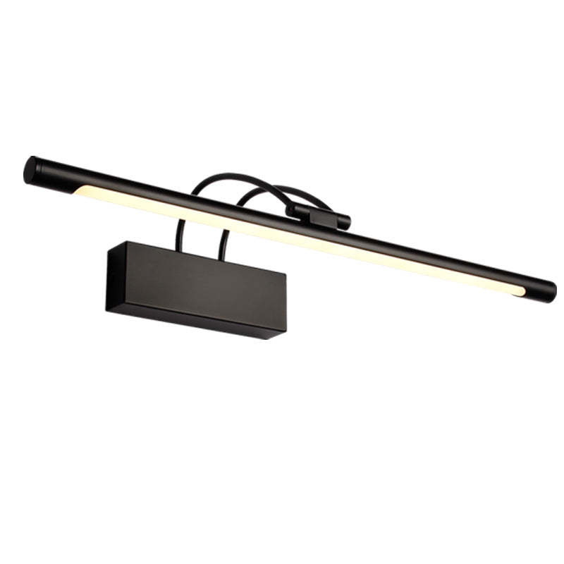 Lisslune | Metallic Tubes Rotatable Makeup Vanity Wall Light Simple Style LED Wall Mount Lighting for Bathroom
