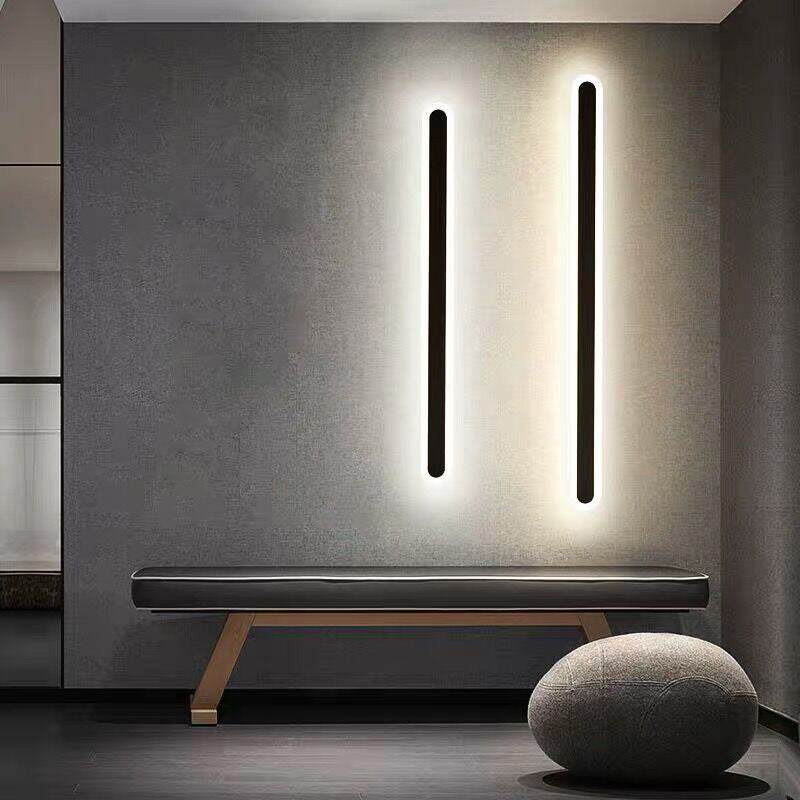Lisslune | Acrylic Bar-Shaped Wall Lighting Nordic Style LED Surface Wall Lamp for Hallway