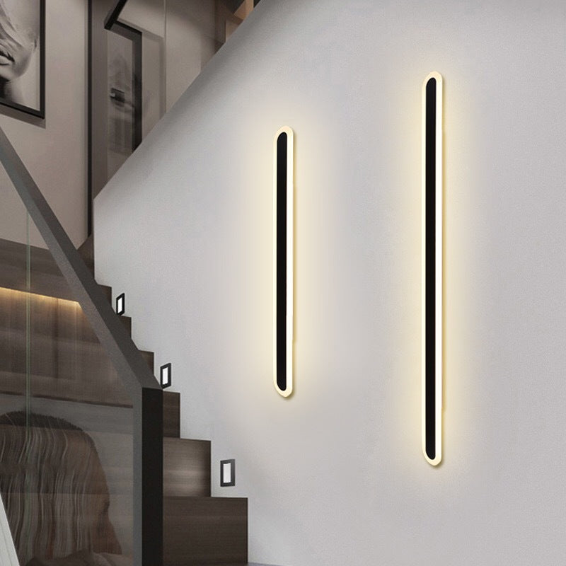 Lisslune | Acrylic Bar-Shaped Wall Lighting Nordic Style LED Surface Wall Lamp for Hallway