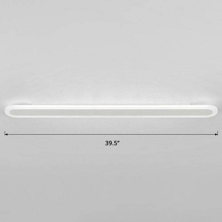 Lisslune | Acrylic Bar-Shaped Wall Lighting Nordic Style LED Surface Wall Lamp for Hallway