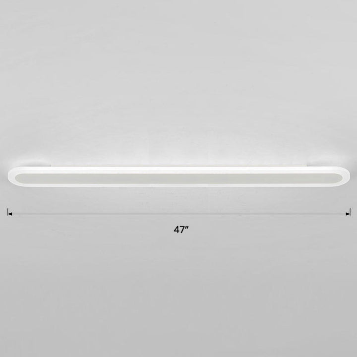 Lisslune | Acrylic Bar-Shaped Wall Lighting Nordic Style LED Surface Wall Lamp for Hallway