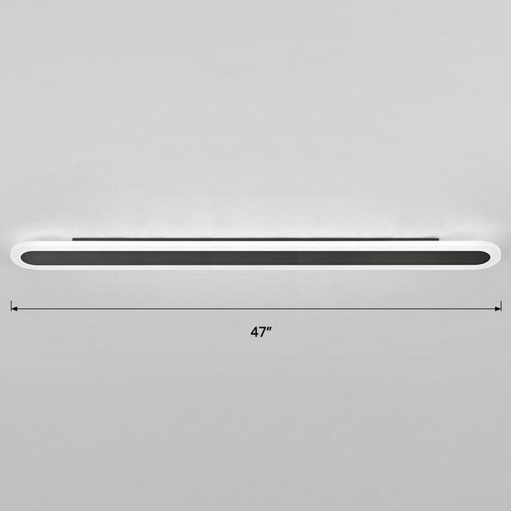 Lisslune | Acrylic Bar-Shaped Wall Lighting Nordic Style LED Surface Wall Lamp for Hallway