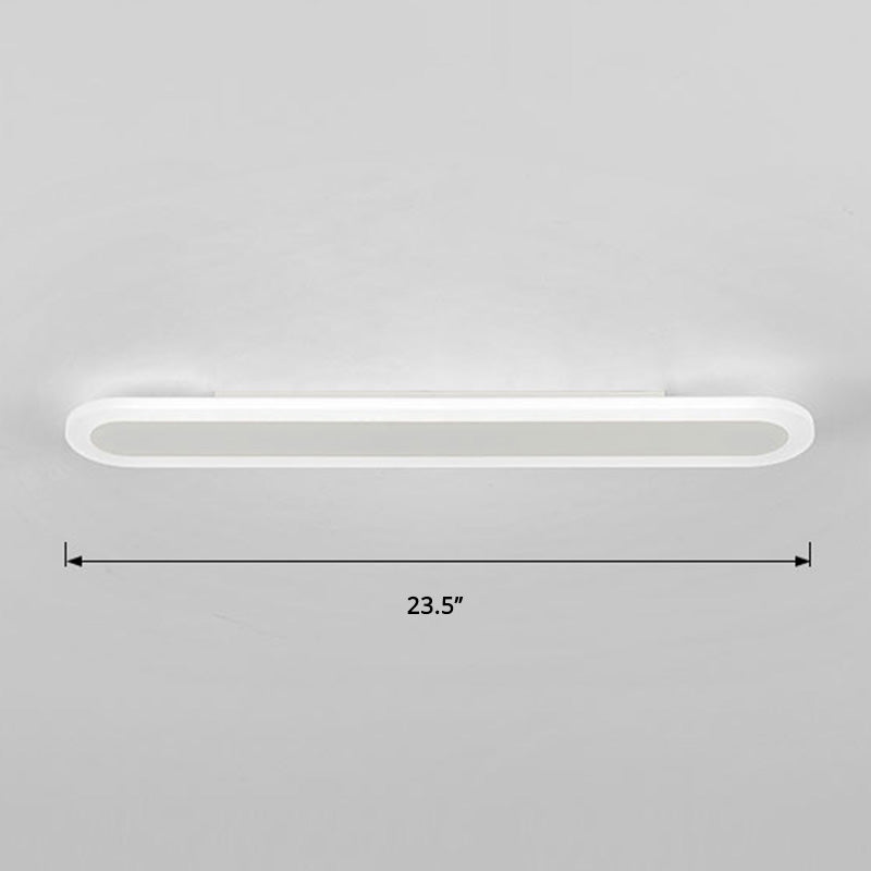 Lisslune | Acrylic Bar-Shaped Wall Lighting Nordic Style LED Surface Wall Lamp for Hallway