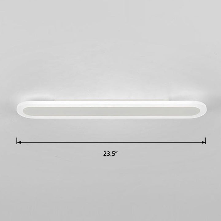 Lisslune | Acrylic Bar-Shaped Wall Lighting Nordic Style LED Surface Wall Lamp for Hallway