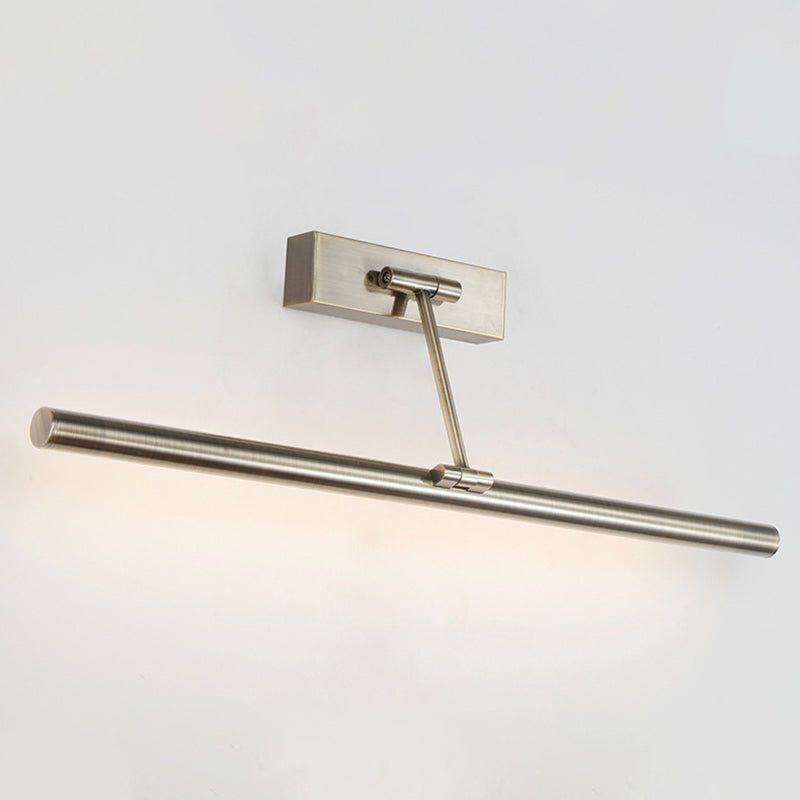 Skørter | Tube LED Picture Light Minimalist Metal Bathroom Mirror Wall Lamp with Swivel Arm