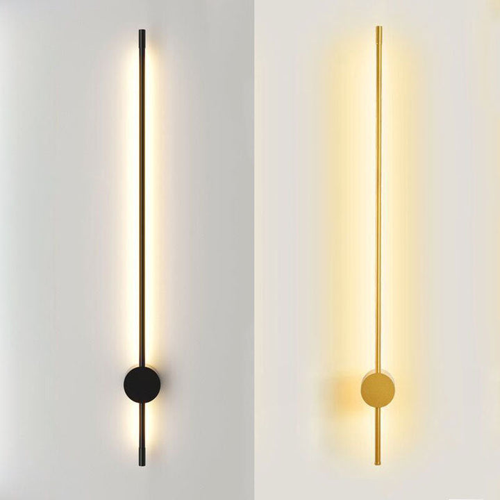 Skørter | Slim Rod Stair Wall Light Aluminum Minimalistic LED Wall Mounted Lighting Unit