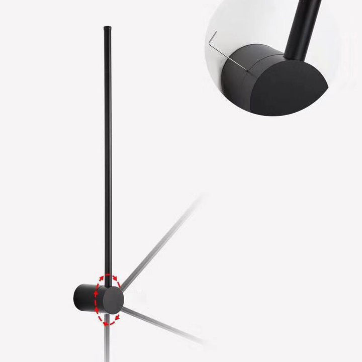 Skørter | Slim Rod Stair Wall Light Aluminum Minimalistic LED Wall Mounted Lighting Unit