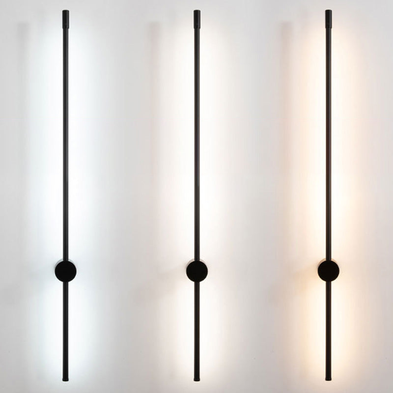 Skørter | Slim Rod Stair Wall Light Aluminum Minimalistic LED Wall Mounted Lighting Unit