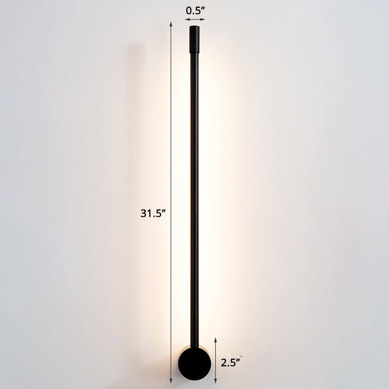 Skørter | Slim Rod Stair Wall Light Aluminum Minimalistic LED Wall Mounted Lighting Unit