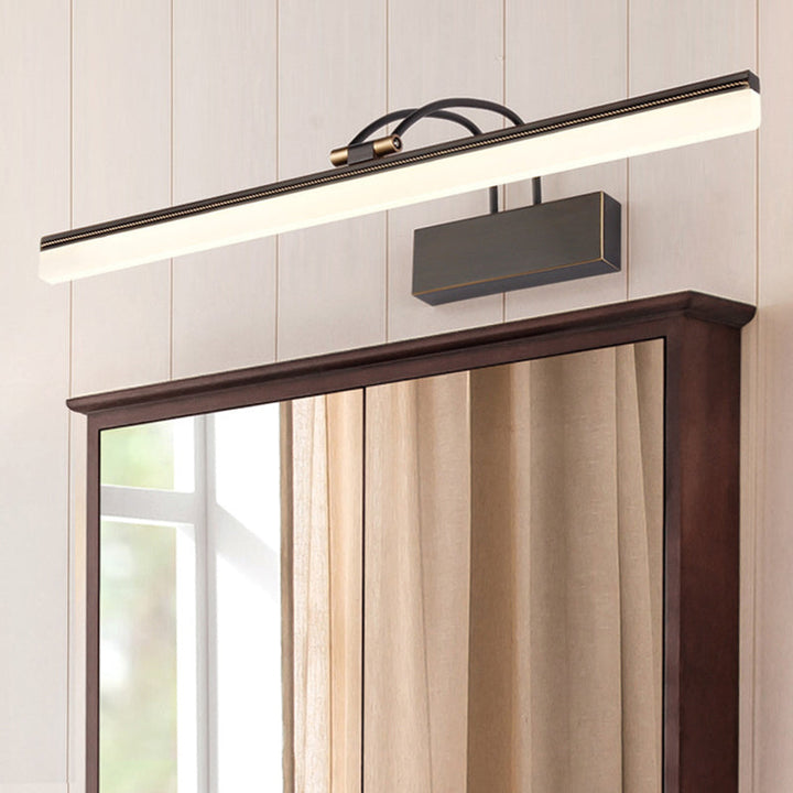Lisslune | Swivel Arm Bathroom LED Mirror Light Acrylic Minimalist Vanity Wall Light Decor