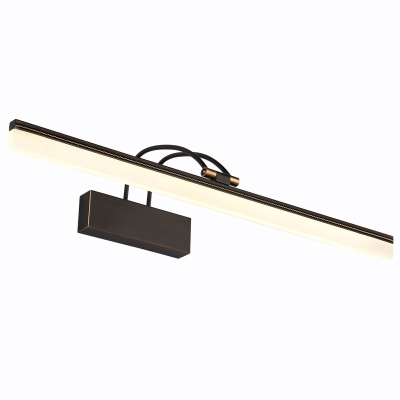 Lisslune | Swivel Arm Bathroom LED Mirror Light Acrylic Minimalist Vanity Wall Light Decor
