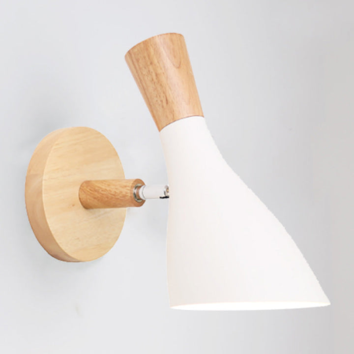 Lisslune | Small Rotating Reading Wall Lamp Nordic Metal 1 Head Living Room Wall Light Fixture