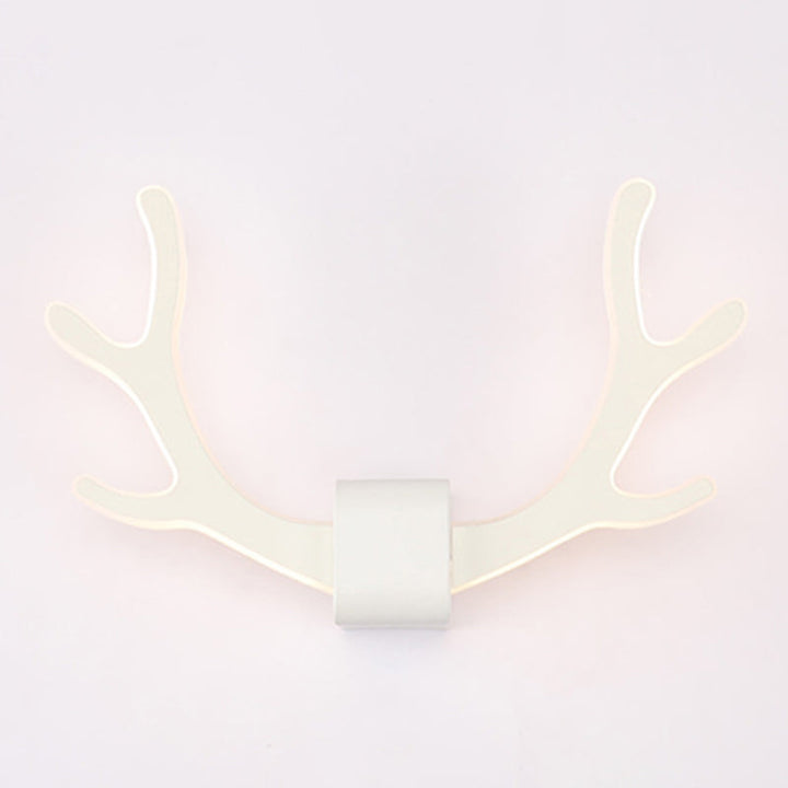 Lisslune | Metallic Antler Wall Lamp Artistic LED Wall-Mounted Lighting Unit for Bedroom