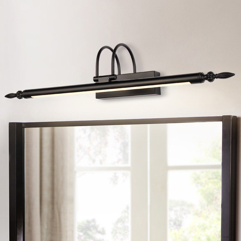 Lisslune | Rotatable Metal Wall Lighting Vintage LED Wall-Mounted Makeup Light for Bathroom