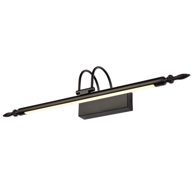Lisslune | Rotatable Metal Wall Lighting Vintage LED Wall-Mounted Makeup Light for Bathroom