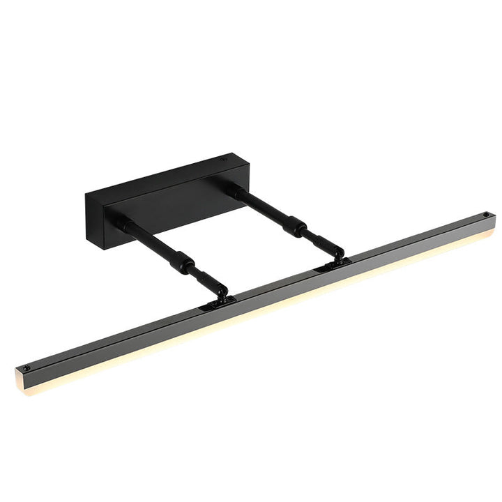 Skørter | Minimalist Linear Wall Lamp Metal Bathroom LED Vanity Lamp with Retractable Arm