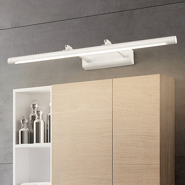 Lisslune | Tube LED Wall Light Vanity Simple Metallic Bathroom Wall Mounted Light
