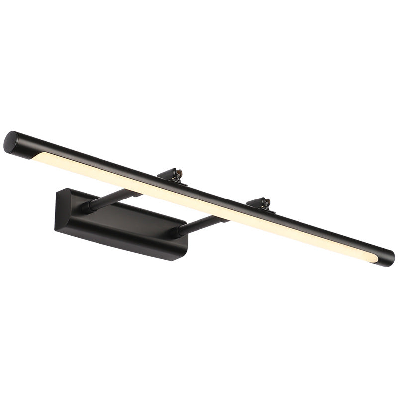 Lisslune | Tube LED Wall Light Vanity Simple Metallic Bathroom Wall Mounted Light