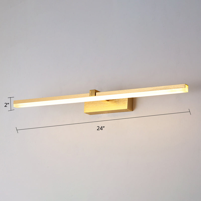 Lisslune | Golden Bathroom Lamp LED Modern Design