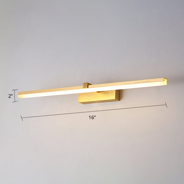 Lisslune | Golden Bathroom Lamp LED Modern Design
