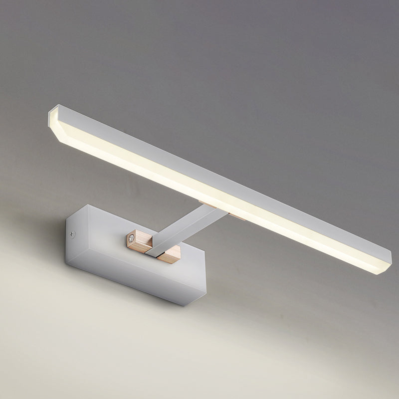 Lisslune | Modernism Linear Wall Washbasin Light Acrylic Bathroom LED Wall Sconce Lighting Fixture