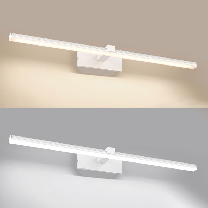 Lisslune | Stripe-shaped bathroom wall lighting acrylic minimalist LED wall-mounted light fixture