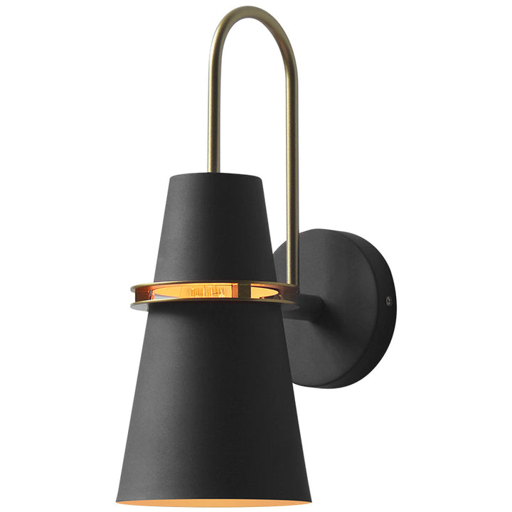 Lisslune | Nordic Horn Shapes Wall Mount Lighting Metal 1 Head Bedroom Reading Lamp with Slot
