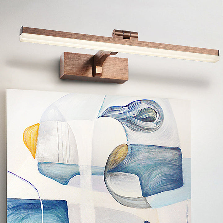 Lisslune | Aluminium Linear LED Vanity Wall Lighting Minimalistic Swiveling Picture Lamp