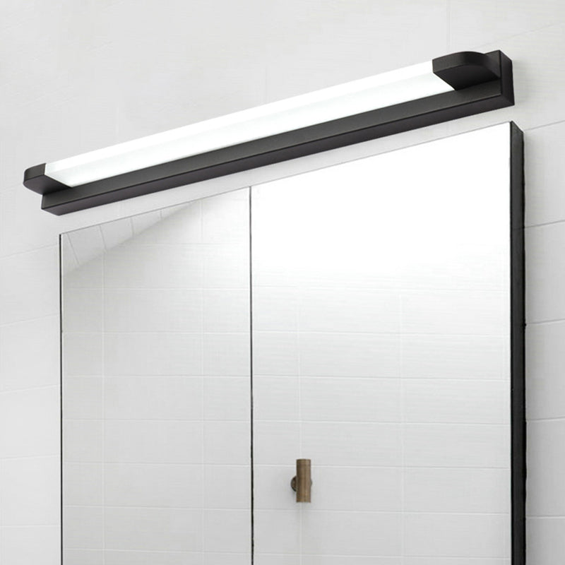 Skørter | Bar-shaped bathroom wall lamp acrylic LED cosmetic wall light with rounded corners