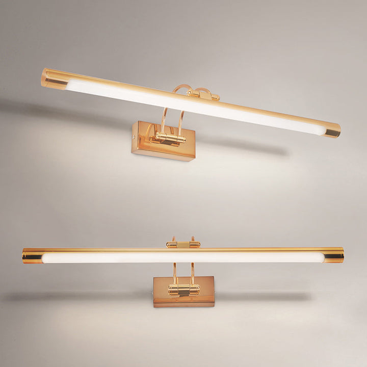 Lisslune | Minimalist LED Wall Light Tubulaire Adjustable Vanity Light with Plastic Shade