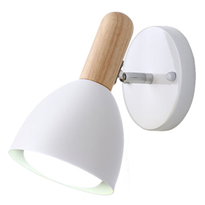 Lisslune | Children's Style Bell-Shaped Wall Light Metal 1-Lamp Bedroom Reading Light with Pivot Joint