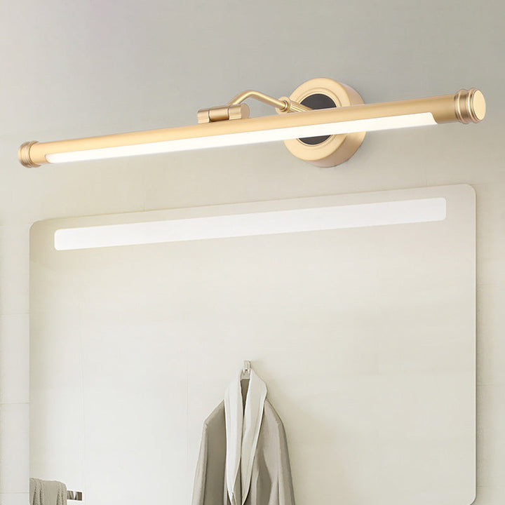 Skørter | Traditional Oval Vanity Light Metal LED Wall Lamp with Adjustable Arm