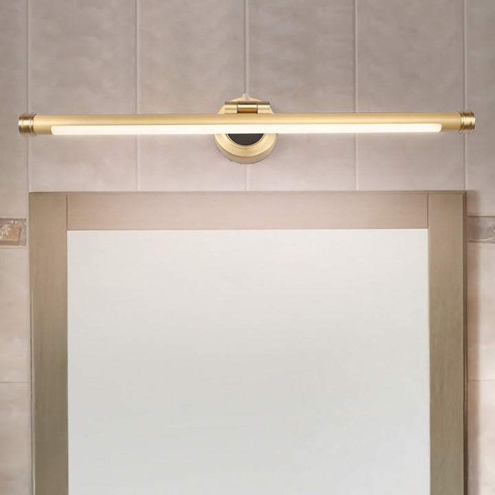 Skørter | Traditional Oval Vanity Light Metal LED Wall Lamp with Adjustable Arm