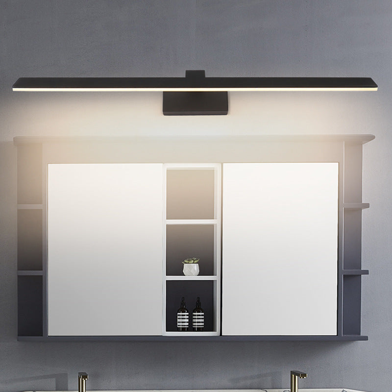 Skørter | Rectangular Bath LED Mirror Lighting Acrylic Minimalist Makeup Wall Lighting Fixture