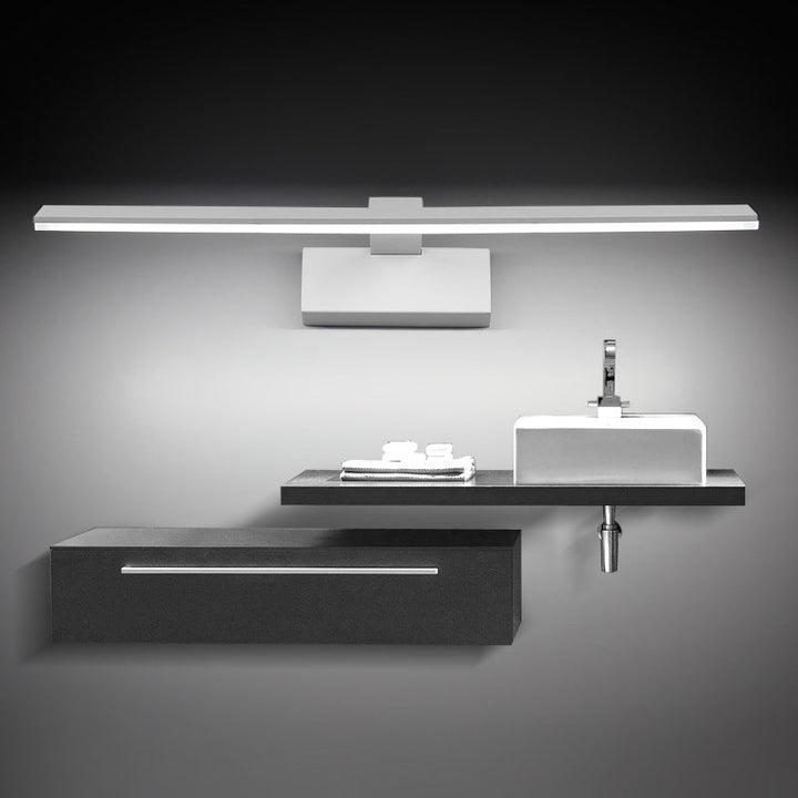 Skørter | Rectangular Bath LED Mirror Lighting Acrylic Minimalist Makeup Wall Lighting Fixture