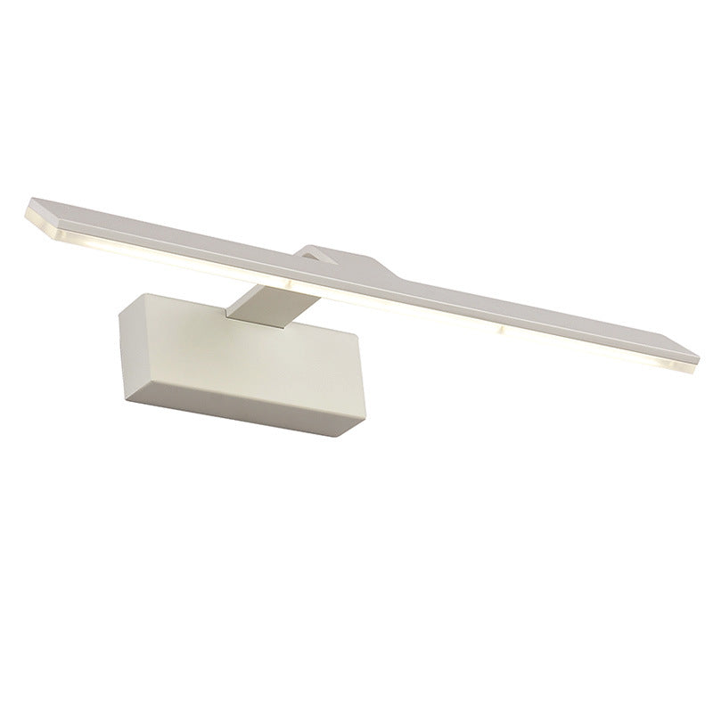 Skørter | Rectangular Bath LED Mirror Lighting Acrylic Minimalist Makeup Wall Lighting Fixture