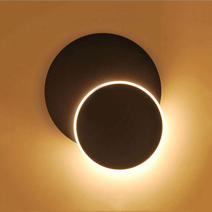 Lisslune | Adjustable geometric wall lamp minimalist metal living room LED wall lighting fixture