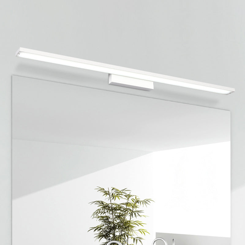 Lisslune | Modern Rectangular LED Wall Light Sconce Aluminum Bathroom Vanity Lighting Ideas