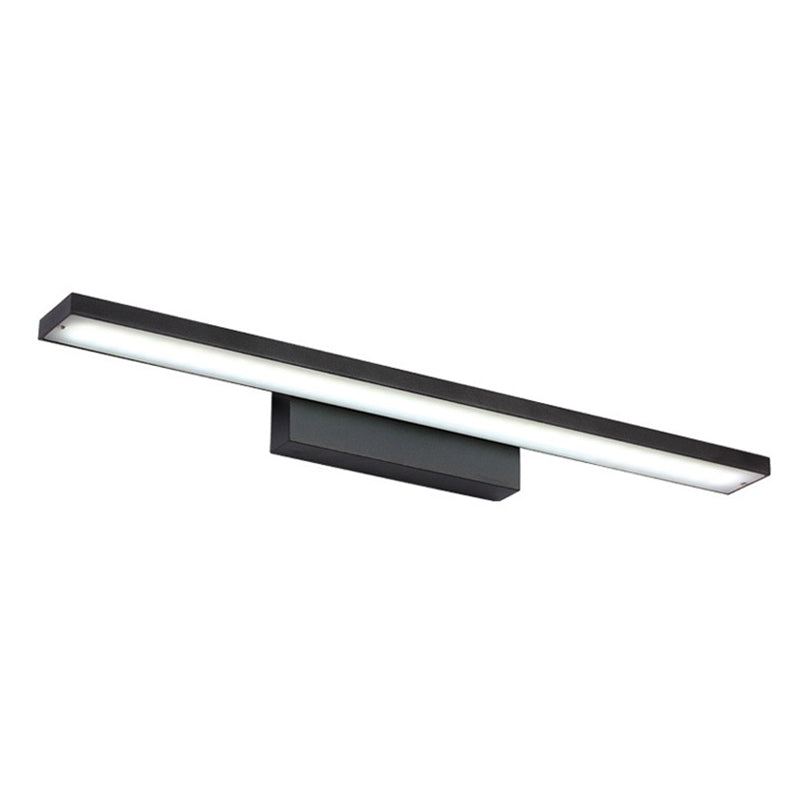 Lisslune | Modern Rectangular LED Wall Light Sconce Aluminum Bathroom Vanity Lighting Ideas