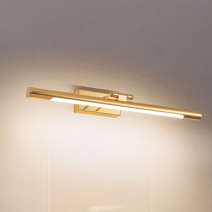 Skørter | Rotatable Tubular Vanity Wall Lamp Antique Style Metal LED Wall Mount Lighting