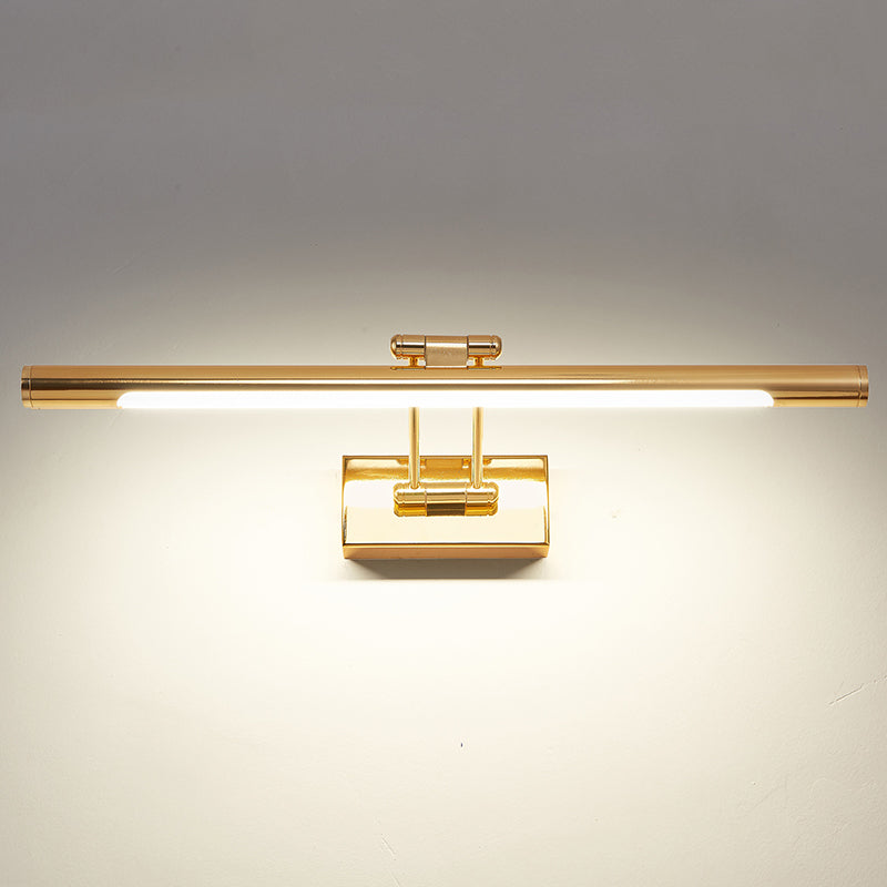 Skørter | Rotatable Tubular Vanity Wall Lamp Antique Style Metal LED Wall Mount Lighting