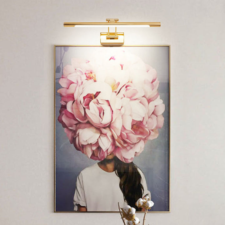 Skørter | Rotatable Tubular Vanity Wall Lamp Antique Style Metal LED Wall Mount Lighting