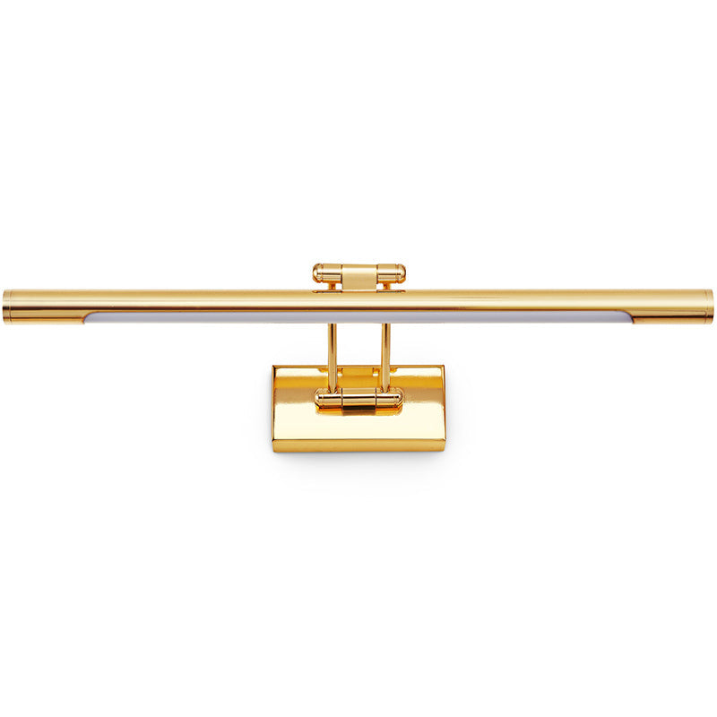 Skørter | Rotatable Tubular Vanity Wall Lamp Antique Style Metal LED Wall Mount Lighting
