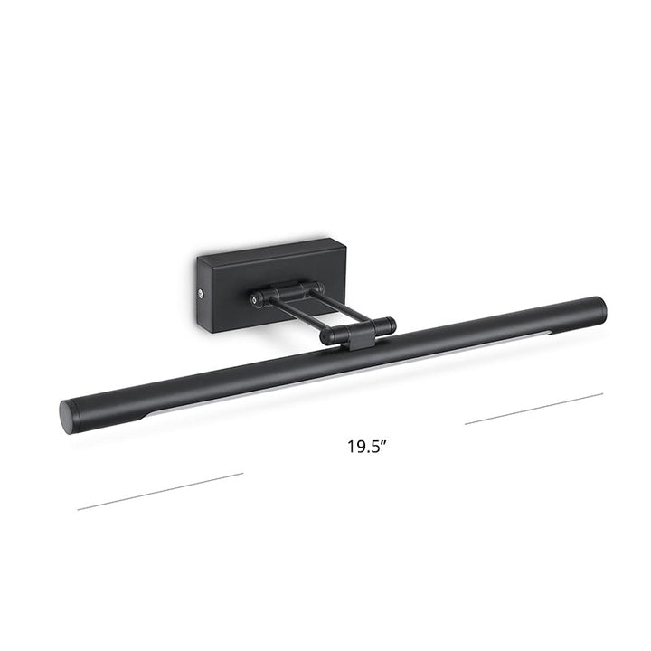 Skørter | Rotatable Tubular Vanity Wall Lamp Antique Style Metal LED Wall Mount Lighting
